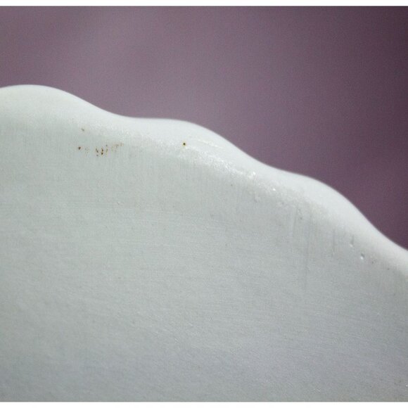 Vintage Christine Holm Fluted Edge Quiche Tart Pie Dish Pink Rose Pattern 9.5" - Picture 9 of 11